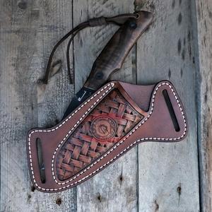 Housse de protection de couteau durable étui de ceinture de couteau en cuir véritable pochette de sac de gaine pour couteau - Product Image 1