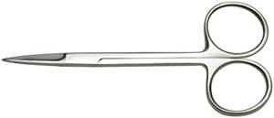 Instrumentos quirúrgicos médicos avanzados de alta calidad, tijeras de Iris de hoja recta, tijeras eléctricas manuales de primeros auxilios, Material de acero - Product Image 5