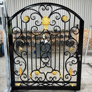 Portail en fer forgé sur mesure avec détails forgés à la main pour allées élégantes, maisons sécurisées et une beauté extérieure durable dès aujourd'hui aux États-Unis - Product Image 2