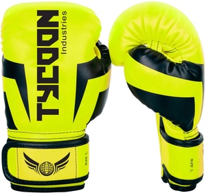 Guantes de boxeo de cuero Pu, a la moda, para entrenamiento/Kickboxing personalizado, bolsa de boxeo, guantes de boxeo - Product Image 1