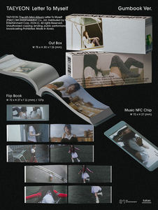 TAEYEON - [LETTER TO MYSELF] 6º MINI ÁLBUM (Versión GUMBOOK) Álbum de KPOP Más Vendido en Corea - Product Image 4