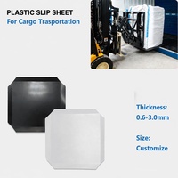 Láminas Deslizantes de Plástico HDPE Apilables de 0.635 mm, Resistentes al Agua, con Certificación Profesional Internacional, para Transporte