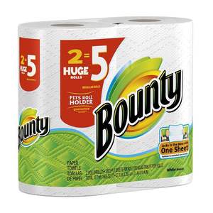 Wholesale Expoter Bounty toilet <b>paper</b> 8 big <b>rolls</b> family size - Product Image 5