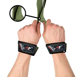 Muñequeras de gimnasio Unisex transpirables ligeras GAF, nuevo diseño, muñequeras de levantamiento de pesas ligeras de tamaño adulto - Product Image 2