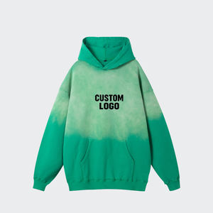 Sweat à capuche zippé pour homme, 100% coton tissé de haute qualité, coupe classique, molleton épais, épaules tombantes, coupe-vent, uni, personnalisable - Product Image 6