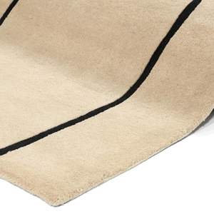 2025 luxe moderne laine tapis Floral main métier à tisser tapis solide conception Rectangle en forme de coupe Pile lavable antidérapant sol - Product Image 4