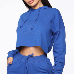 Sudaderas con Capucha Corta para Mujer, Precio Razonable, Otoño, Mejor Calidad, Diseño Personalizado, Transpirable, Secado Rápido - Product Image 5