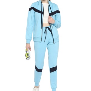 Chándal Deportivo de Forro Polar para Mujer, Ajustado, Color Sólido, Logotipo Personalizado al por Mayor, Ropa Deportiva para Correr, Transpirable, de Secado Rápido, para Entrenamiento - Product Image 1