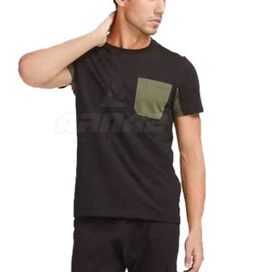 Survêtement d'été confortable pour hommes ensemble assorti avec tissu respirant été survêtement décontracté hommes deux pièces ensemble - Product Image 5