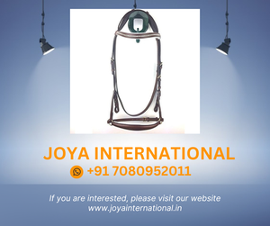 Bride de cheval en cuir anglais, bride de cheval en nylon avec anneau de bouche creuse de rein - Product Image 2