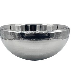 Top Selling Stainless Steel High Quality Modern Design <b>Large</b> <b>Serving</b> for Home Hotel Restaurant and Party Dinnerware <b>Serving</b> <b>Bowl</b> - Product Image 3