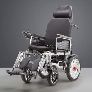 Fauteuil roulant électrique motorisé pliable en alliage d'aluminium de haute qualité pour personnes handicapées - Product Image 4