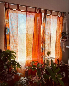 ผ้าม่านผ้าไหมผสมแบบแพทช์เวิร์คขายส่ง |   ผู้ส่งออกอินเดียจำหน่ายของตกแต่งหน้าต่าง - Product Image 4