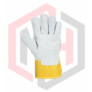 Gants de travail en cuir résistant à la chaleur à usage général Caractéristiques respirantes et résistantes à la déchirure Longueur personnalisable pour la protection des mains - Product Image 2