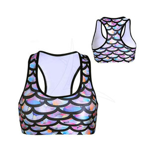 Soutien-gorge de sport pour femme en spandex/nylon respirant, à séchage rapide, écologique, léger, avec sublimation - Design personnalisable de haute qualité - Product Image 4