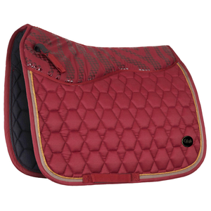 CLOVELIS IMPEX Tapis de selle pour cheval respirant en mélange de laine scintillante, doublé de polaire et extérieur en coton, emballage personnalisé - Product Image 1