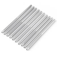 Ensemble de 10 miroirs buccaux dentaires en acier inoxydable à usage manuel