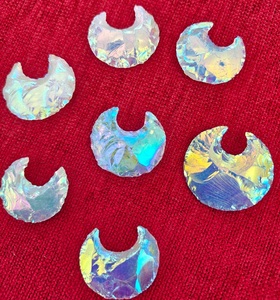 Agate Soha de qualité étonnante, pierre précieuse en forme d'étoile en quartz Aura, faite à la main, pour la méditation, l'énergie et l'artisanat. - Product Image 4