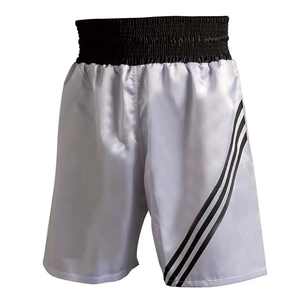 Pantalones cortos de boxeo MMA para hombre de la mejor edición 100% poliéster de secado rápido cintura elástica patrón sólido ropa deportiva ecológica nueva llegada - Product Image 2