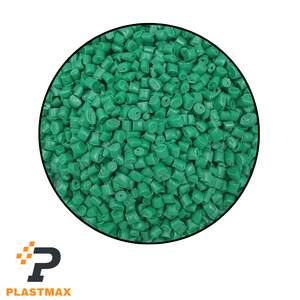 Gránulos de HDPE Verde al por Mayor, Material Plástico Reciclado Limpio y Lavado, Gránulos de Materia Prima de Calidad Alimentaria y para Películas, Exportador - Product Image 1