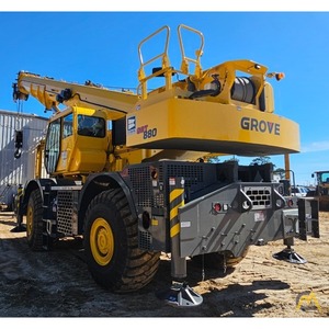 Grue sur camion Grove GRT880 pour terrains accidentés disponible à la vente - Product Image 3