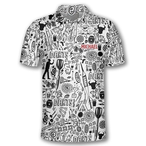 เสื้อเจอร์ซีย์ลูกดอกแบบระเหิดประสิทธิภาพสูงสำหรับผู้ชายชุดกีฬามีลายพิมพ์โลโก้ตามสั่งสำหรับทีม - Product Image 5