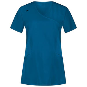 Ensemble de gommage à la figue à vendre Top de gommage médical extensible à manches courtes OEM vente en gros uniforme pour médecins infirmière Ensemble médical et hospitalier - Product Image 3
