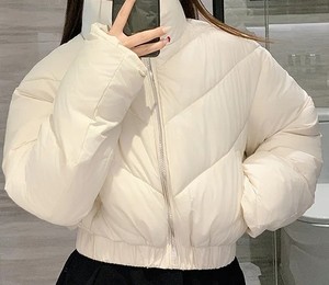 Chaqueta de invierno elegante para mujer, chaqueta acolchada impermeable personalizada, chaqueta ligera con cremallera al por mayor - Product Image 6