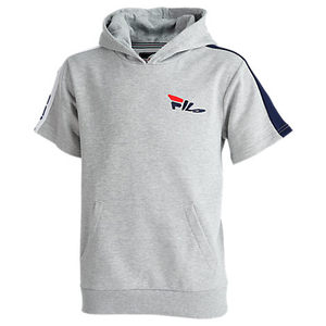 Sudadera con Capucha Deportiva Fila Mindblower para Niños, Color: Gris, 100% Auténtica - Product Image 1