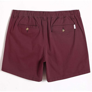 Cremallera con botón más cerca Venta caliente Pantalones cortos de sarga de natación para hombres Exportación Orientada Pantalones cortos de playa de secado rápido Fabricante de BD - Product Image 2