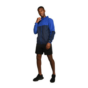 Veste matelassée à capuche unisexe en polyester coupe-vent de haute qualité, style décontracté d'hiver, fermeture éclair mi-longue, devant uni, vente en gros d'usine OEM - Product Image 2