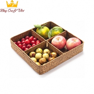 Cesta de utensilios de algas marinas Vintage más vendida, cesta hecha a mano para almacenamiento y decoración del hogar, directamente desde Vietnam - Product Image 6