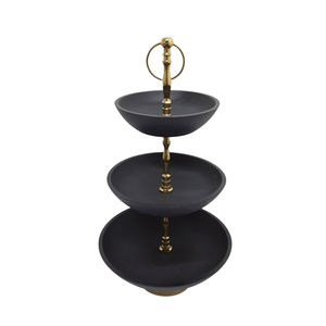 Plato redondo de madera a granel de diseño moderno, último plato redondo de madera de lujo de alta calidad para servir comida, vajilla decorativa superior - Product Image 3