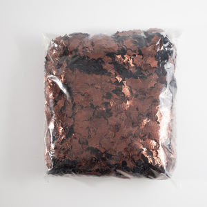 Forme spéciale de paillettes de couleur métallique à deux faces Seulanusa avec des trous des deux côtés - Product Image 1