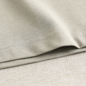 Lourd 220 Gsm 100% coton bouffée impression Boxy recadrée t-shirt goutte épaule surdimensionné sérigraphie graphique t-shirt pour hommes - Product Image 6