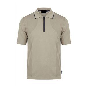 T-shirt à manches longues en tricot 3D pour homme, respirant et fabriqué en polypropylène 100%, polo technique pour le travail, personnalisable, vente en gros - Product Image 1