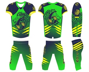 Conjunto de Camiseta de Fútbol Americano Sublimada Personalizada en Oferta, Ropa Deportiva de Manga Corta con Nombres y Números de Equipo Personalizados, Colores Personalizados - Product Image 6