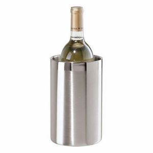 Refroidisseur à vin en acier inoxydable, dispositif de refroidissement de bière en métal pour les fêtes et les voyages - Product Image 3