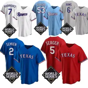 Uniforme de baseball MLBing personnalisé avec logo Design Baseball T Shirt Uniforme d'entraînement d'équipe toutes séries confondues