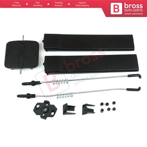 BDP964 Side Sliding <b>Window</b> Glass Latch <b>Cover</b> Repair Set 7H0847788A for T6 Caravelle - Product Image 3