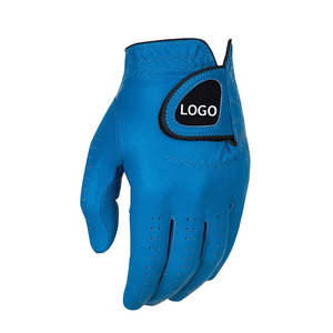 Gants de golf tout temps coupe durable avec prise en main douce au toucher en cuir souple style uni pour une performance extérieure ultime - Product Image 1
