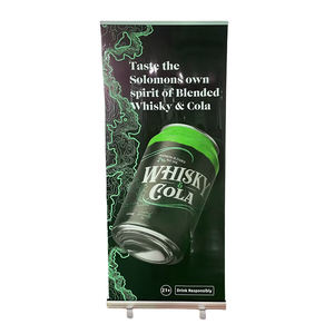 Spanduk gulung dapat ditarik kustom spanduk tampilan aluminium 85*200cm untuk promosi pameran dagang - Product Image 5