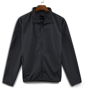 แจ็กเก็ตกันลมสำหรับผู้ชายมีปกตั้งและซิปในฤดูหนาว - Product Image 5