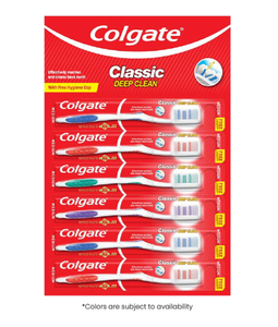 Cepillos de Dientes Colgate 360 Advanced Whitening Medium, Paquete de Cepillos de Dientes Manuales, 6 Unidades - Product Image 4