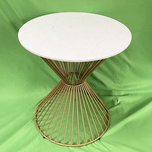 Convertible Stone Top Iron Frame <b>Coffee</b> <b>Table</b> for Living Room Decor-Durable Living Room Furniture - Product Image 5
