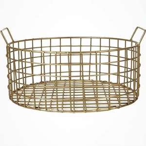 Cesta de frutas y verduras de hierro creativa moderna nórdica, placa de drenaje de Metal para cocina, uso de despensa de aperitivos para el hogar y la sala de estar - Product Image 5