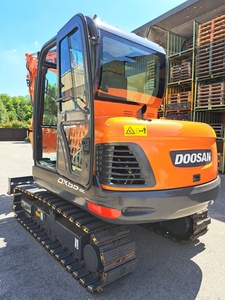 สภาพดีเยี่ยม รถขุดตีนตะขาบ Doosan ปี 2018 จากเกาหลี น้ำหนัก 5500 กก. 5.5 ตัน เครื่องยนต์ Yanmar ความจุบุ้งกี๋ 0.35 ลบ.ม. กำลังไฟ 36200 วัตต์ - Product Image 4