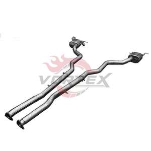 Système d'échappement Catback avec tuyaux de réglage Valvetronic en acier inoxydable poli OEM Vortex Factory pour Bentley GT - Product Image 3