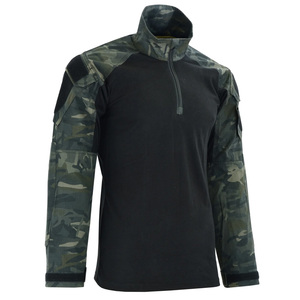 Camisa táctica de manga larga de algodón y poliéster para hombre, camisas tácticas duraderas de manga larga de último estilo para hombre - Product Image 3