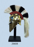 NOUVEAU CASQUE D'ARMURE ROMAINE AVEC CRÉNEAU